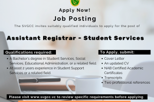 Assistant Registrar – Student Services (1)
