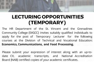 Temporary Lecturer – Ad