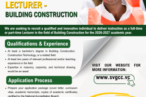 Vacancy (lecturer – Building Construction) Vacancy (lecturer – Building Construction)